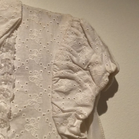 Adorable Feminine Ruby Rox white lacy dress - Picture 4 of 7